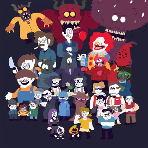 The unofficial subreddit for the yearly animated series "Spooky Month" created. . Spooky month characters